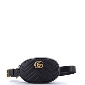 Gucci Gg Marmont Belt Bag Matelasse #242319G81B